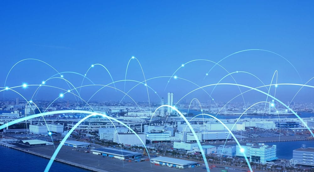 supply chain automation concept